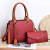 New Bags Women's Bag Contrast Color Shoulder Bag Female Fashion Messenger Bag Personality Large Capacity Handbag