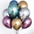 12-Inch Metallic Rubber Balloons 3.5G Thick Pearlescent Metallic Balloon Wedding Party Decoration Layout Balloon