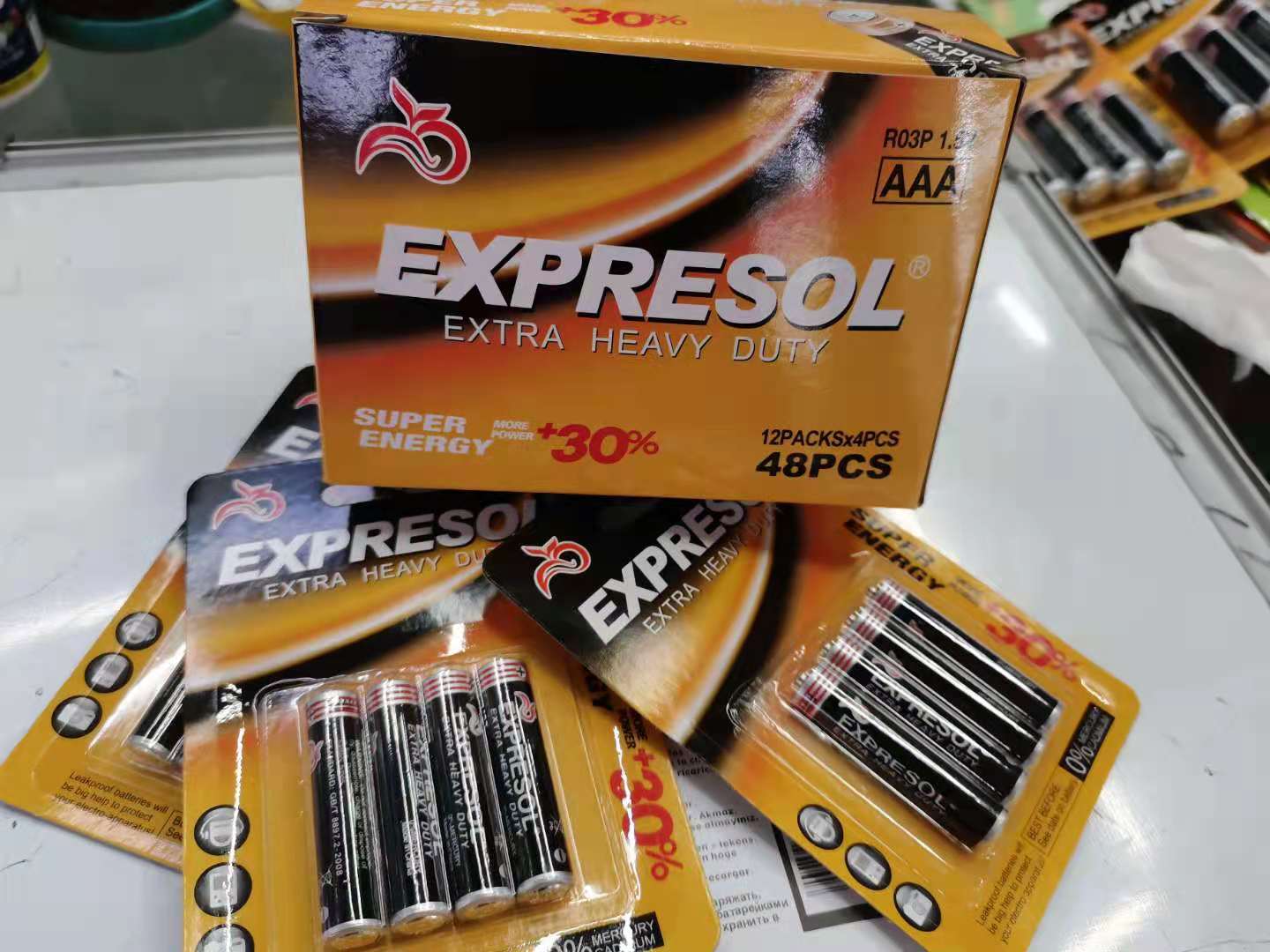 Fox Expressol7 Battery EU Standard Factory Direct Lr03aaa Battery Battery Carbon