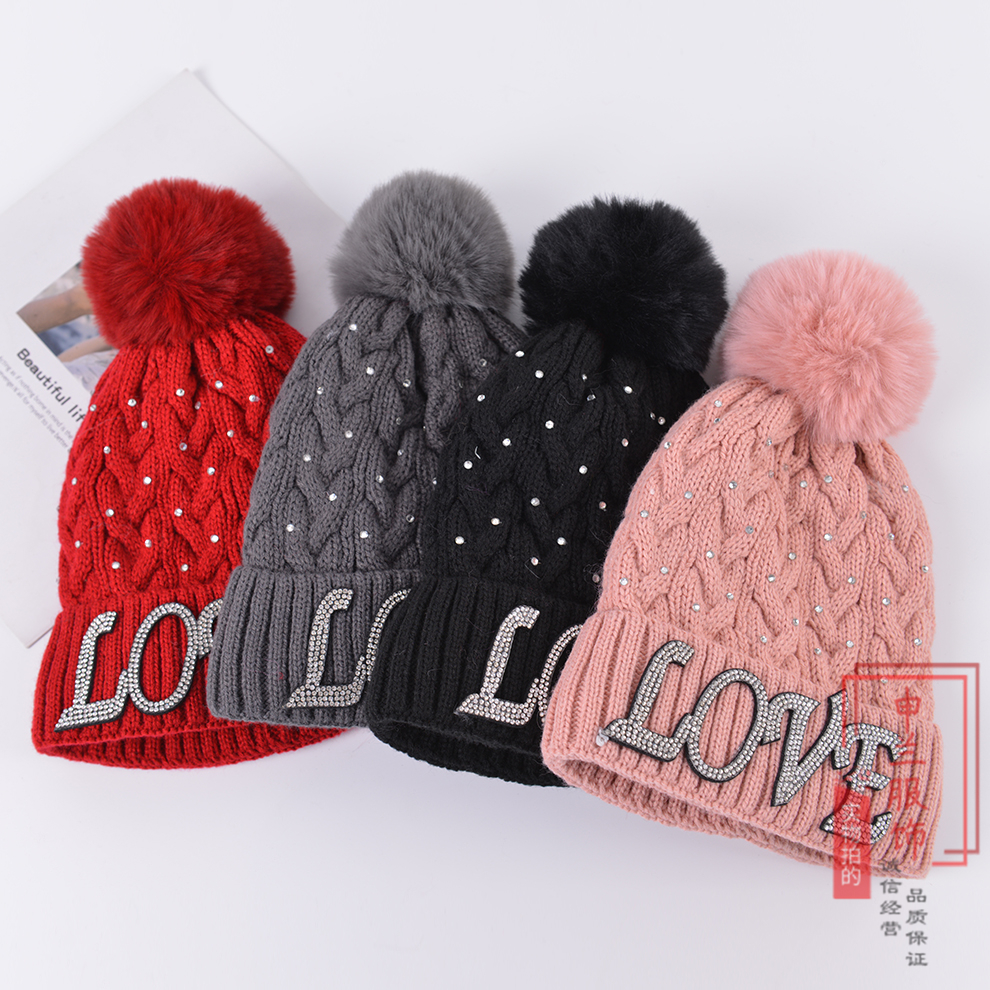 Supply Knitted Hat Women's Autumn and 