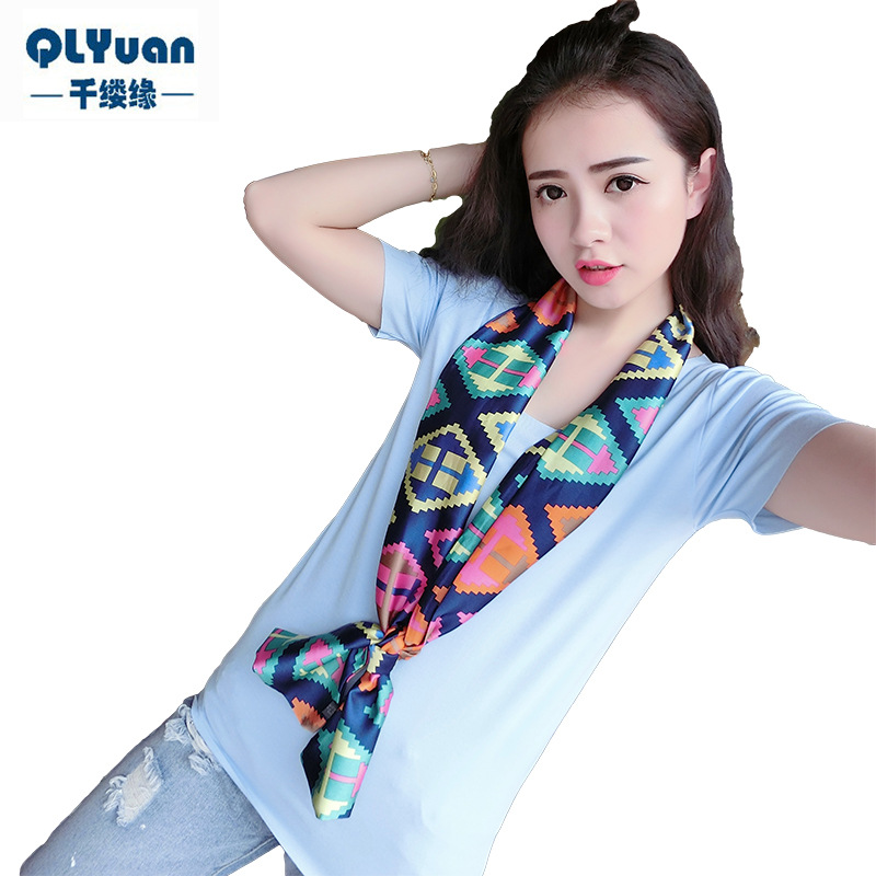 New Women's Double-Layer Scarf Business Korean Version Fashi...