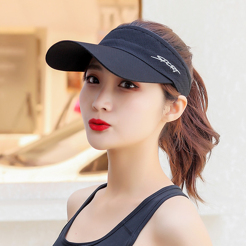 Hat Female Summer Air Top Running Cap All-Matching Fashion Brand Street Peaked Baseball Cap Sun Prot