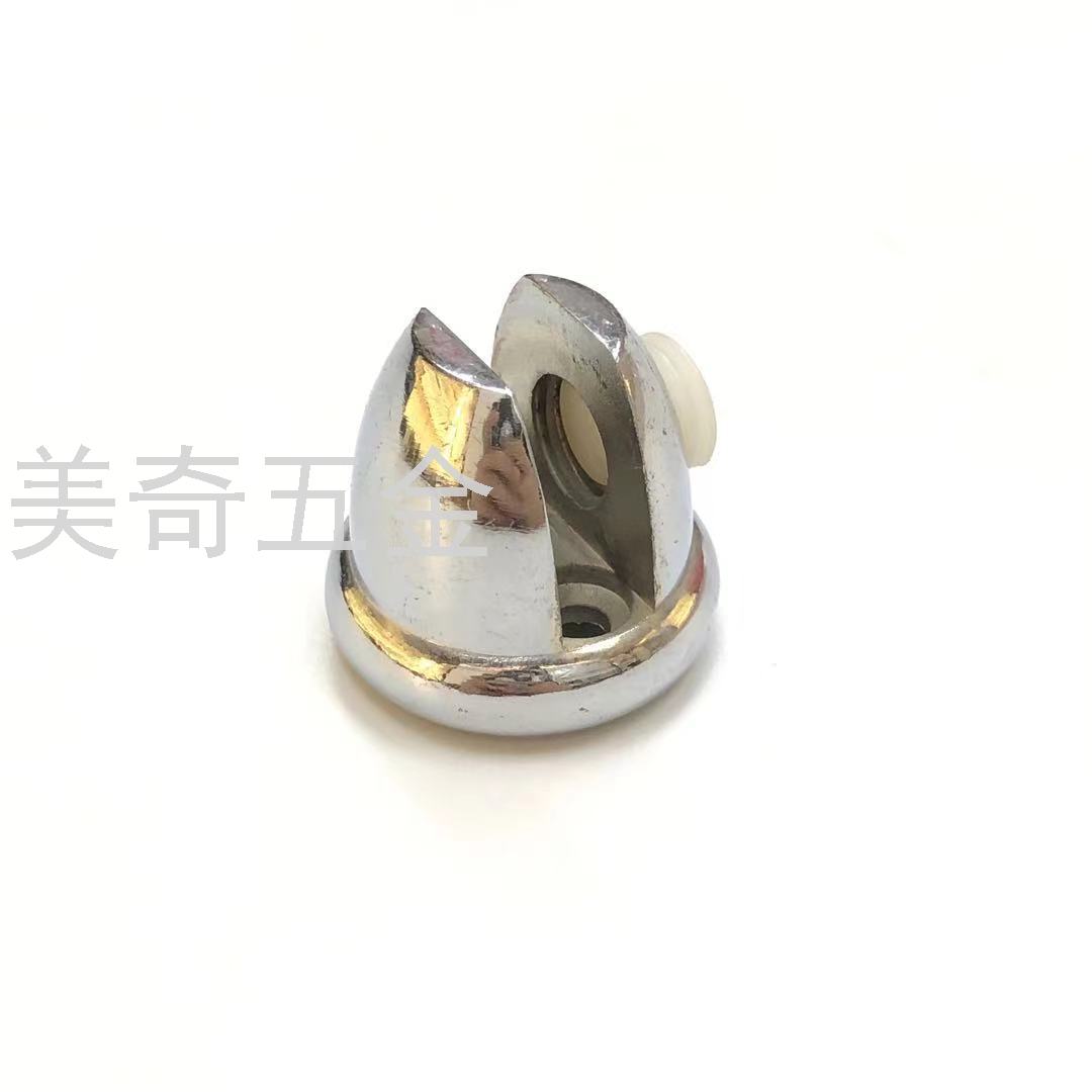 加厚玻璃夹橱柜内搁板托夹层板架锌合金固定鱼嘴夹玻璃固定层板托