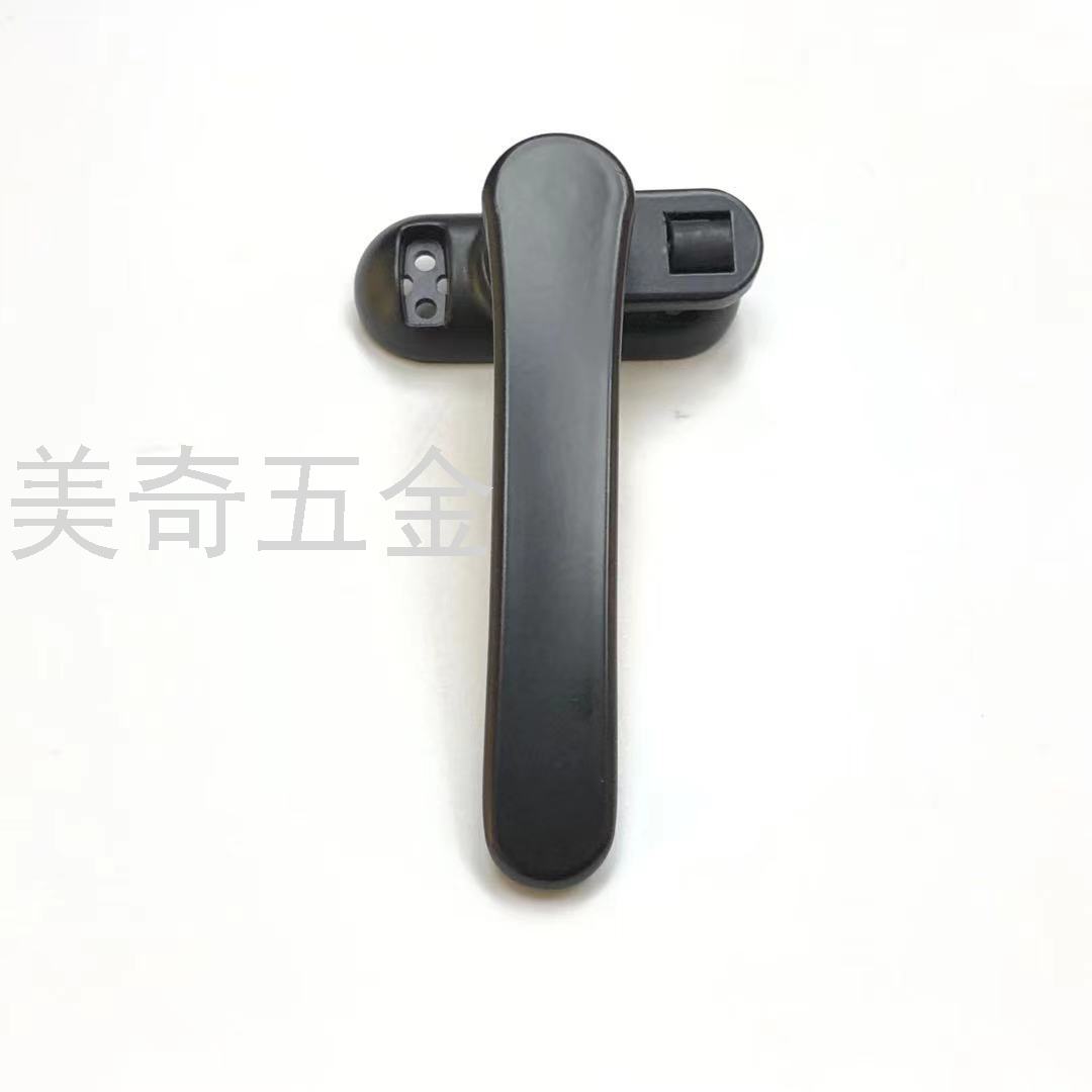 带轮七字执手门窗七字执手滚轮铝窗七字把手窗锁扣把手推拉窗执手