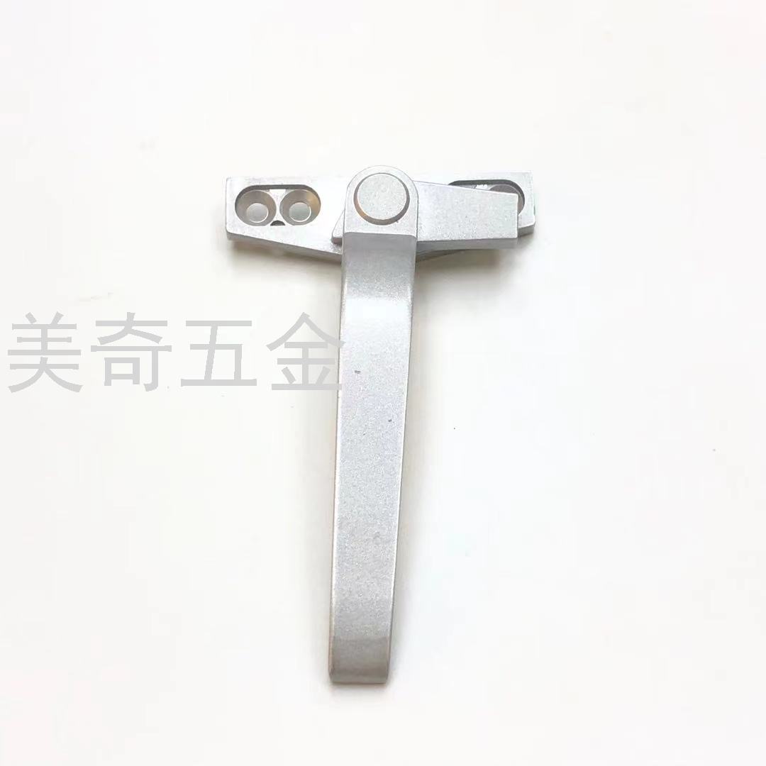 窗户把手平开外推塑钢窗拉手铝合金窗户锁扣门窗七字执手推拉执手