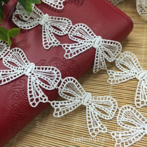 Spot Small Batch of Lace Supply New Mesh Embroidery Lace DIY Accessories Ornament Accessories Width 3.5cm
