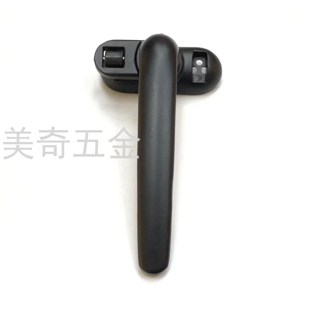 门窗七字执手滚轮铝窗七字把手窗锁扣把手推拉窗执手带轮七字执手