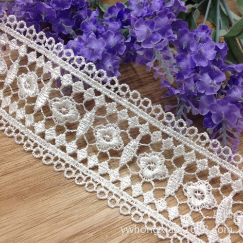 manufacturer hot-selling new arrival water soluble lace matching headwear clothing accessories lace quality fine spot supply