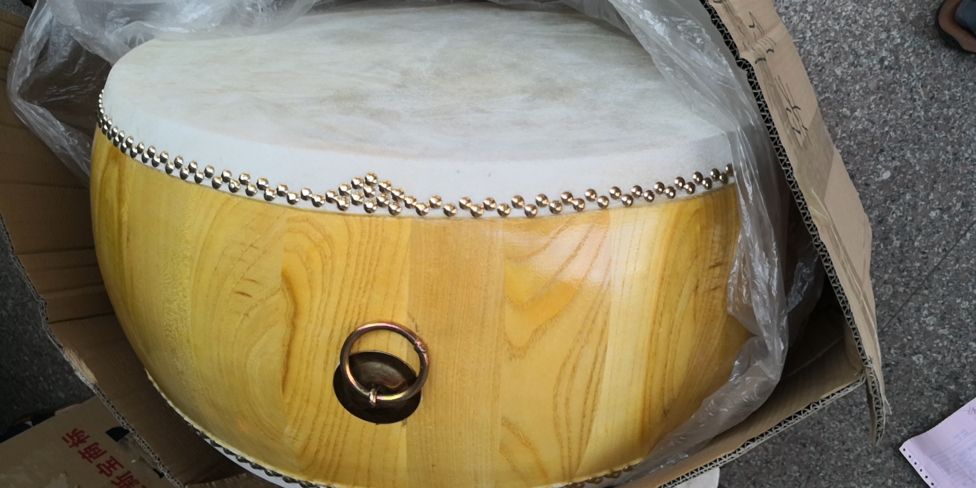 20寸白胚鼓大鼓龙舟鼓打击鼓民族乐器