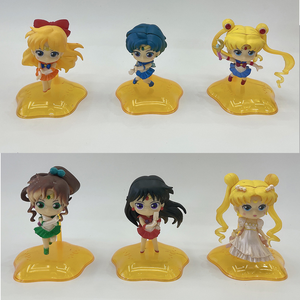 6 Beautiful Girl Sailor Moon Rabbit Water Wild Beauty Blind ...