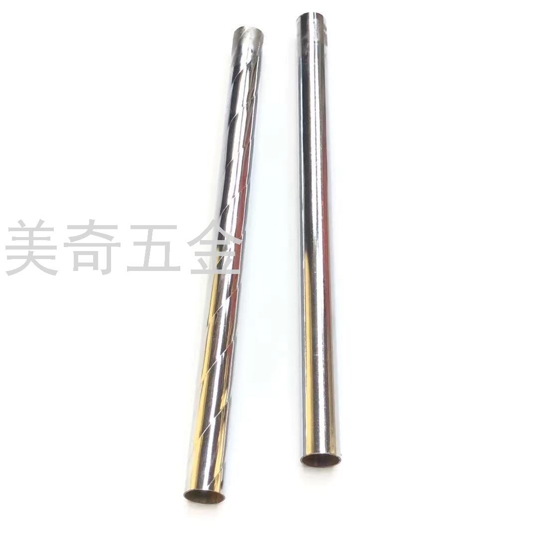 不锈钢家具桌子椅子展架货架用管材铁管厚壁铁管扁圆铁管薄壁铁管