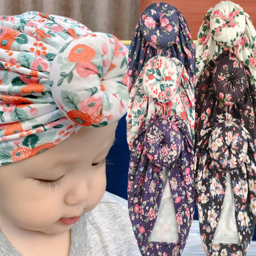 New Baby Ball Hat 6 Colors Printed Baby Indian Hat Factory Source Wholesale Children‘s Printed Hat