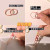 INS Xiaohongshu Same Style Rainbow Braided Bracelet DIY Hair Ring Girlfriends Couple Bracelet Gift Girly Heart Small Rubber Band