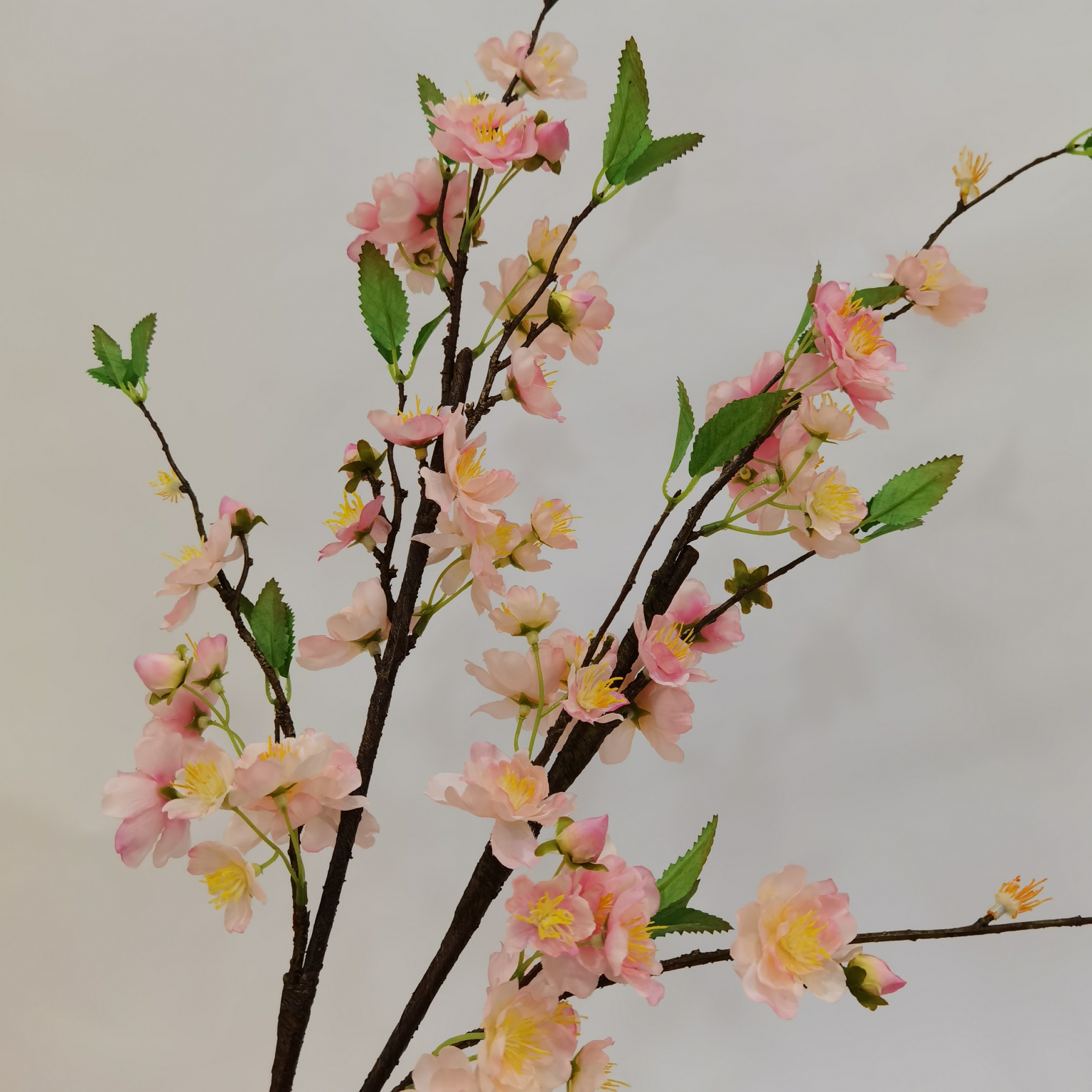 Wholesale artificial peach blossom high  quality home wedding decoration