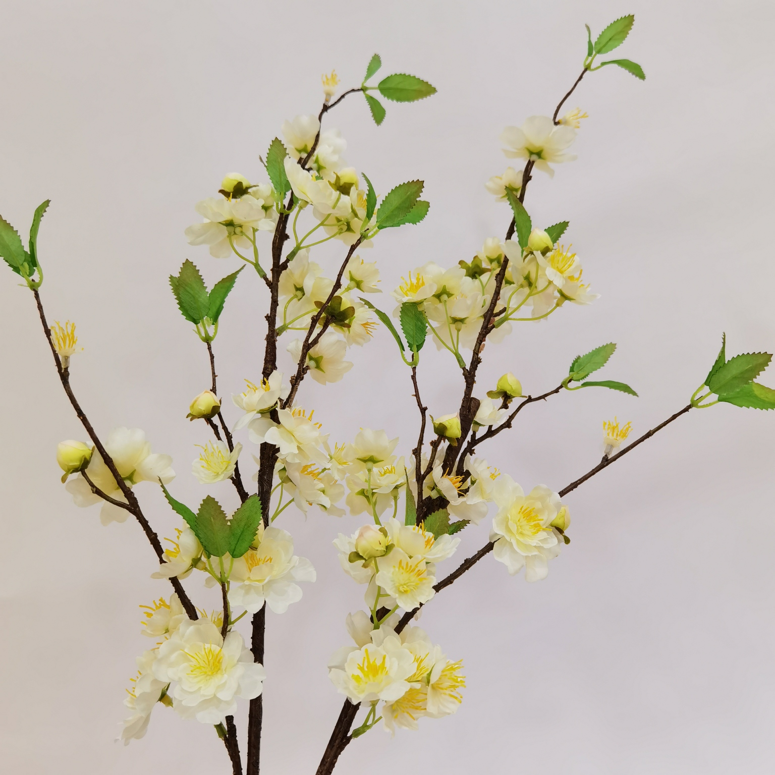 Wholesale artificial peach blossom high  quality home wedding decoration