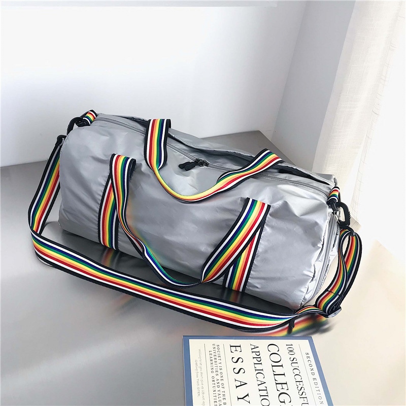 Trendy Fitness Swimming Sports Bag Women's Casual Messenger Bag Dry Wet Separation Shoe Positio