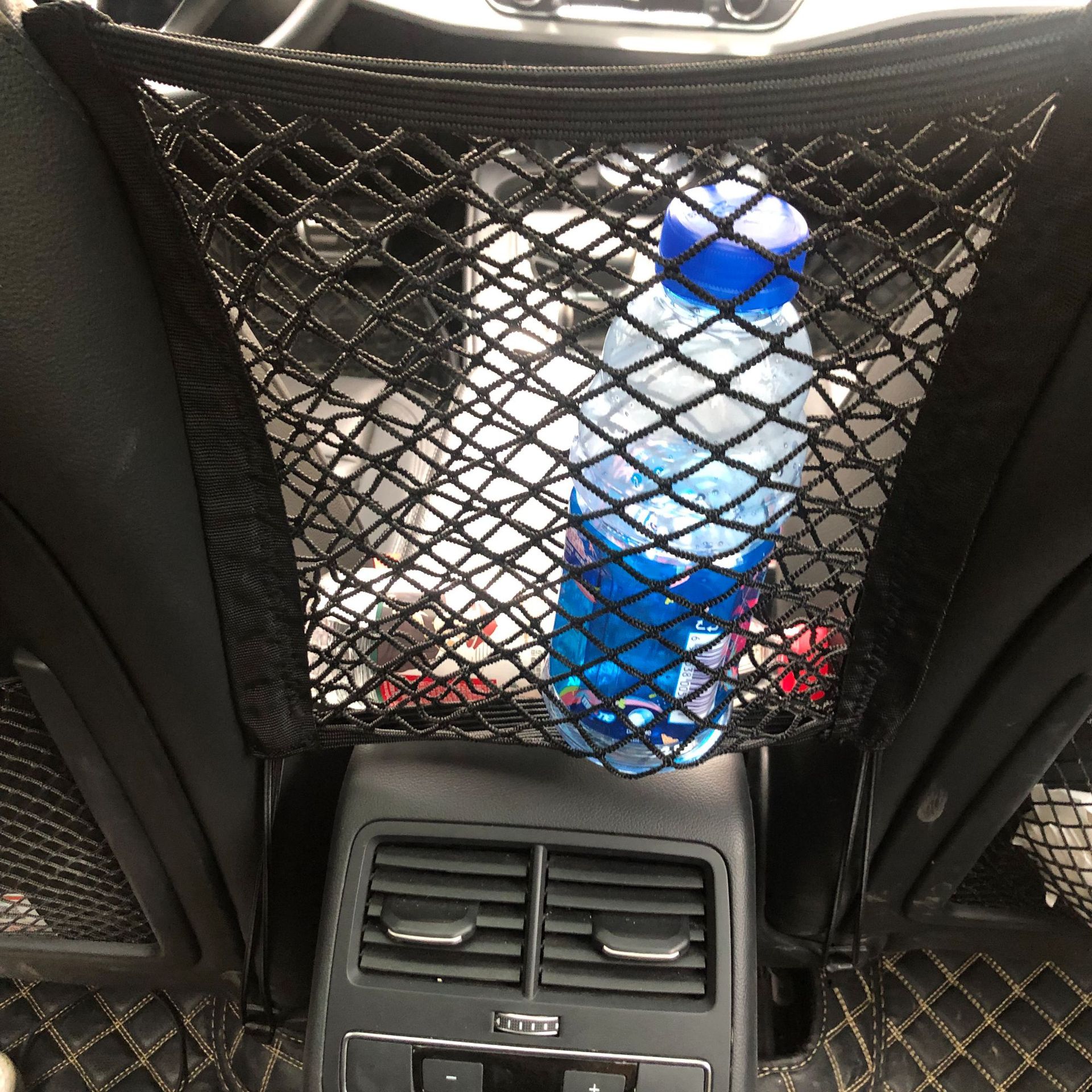 汽车座椅间储物网兜椅肩网后备箱行李网汽车储物收纳网兜