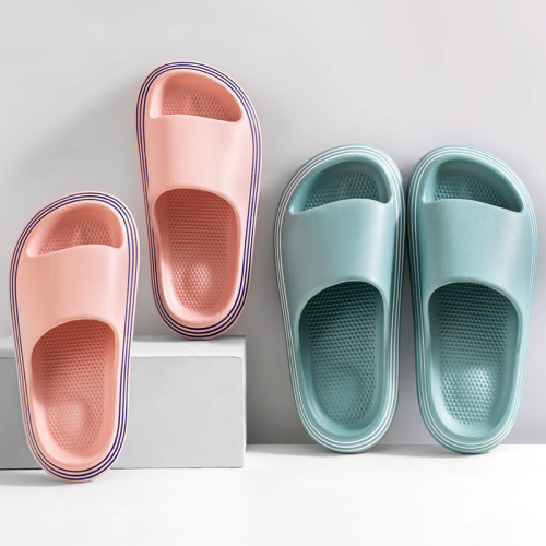 New Eva Slippers for Women Summer Wear Thick Bottom Home men‘s Non-Stinky Feet Soft Bottom Poop Feeling Soft Sandals Wholesale