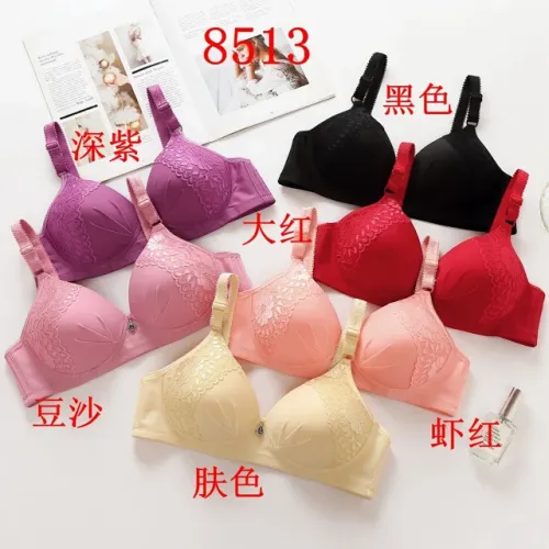 Three-Dimensional Mold Cup Bra Soft and Comfortable reinforced Adjustable Shoulder Strap Three Breasted Adjustable Underwear in Stock