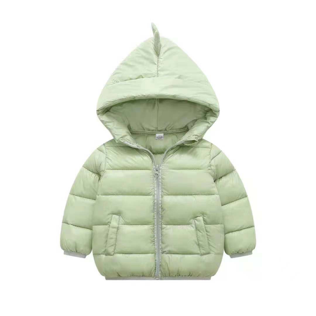 2021 Lightweight Dinosaur Cotton-Padded Coat Baby Autumn and Winter Children's Cotton Clothes C