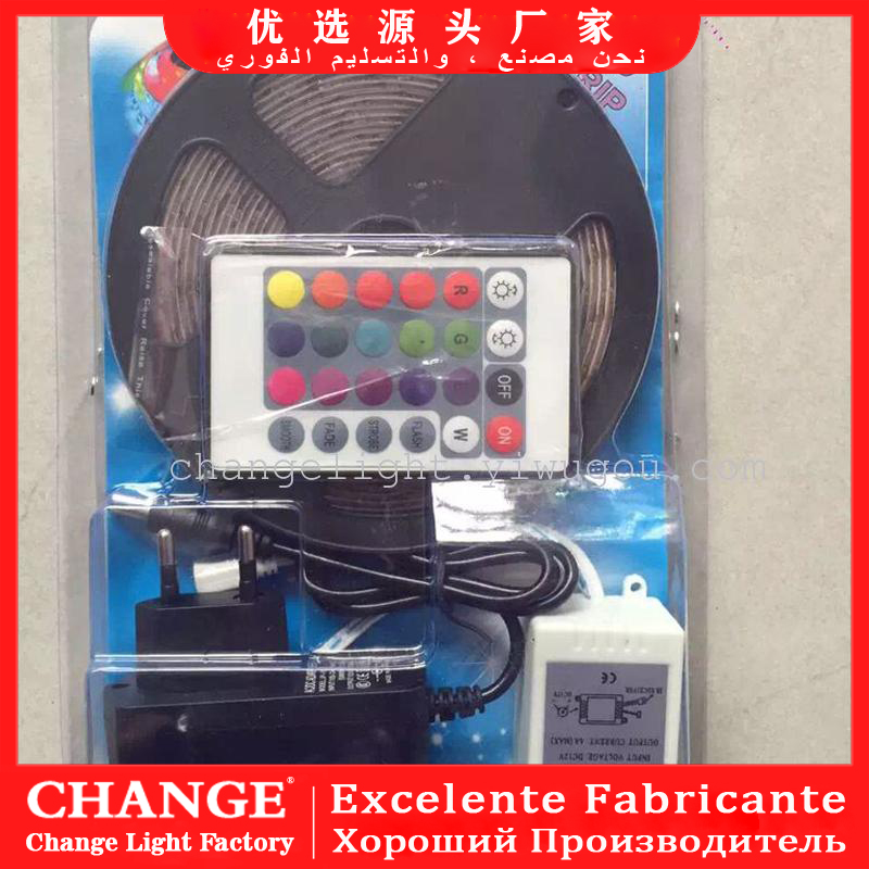 LED SMD RGB2835 Strip Light Soft Lamp Changing Remote Led Lamp Bedroom Kitchen Home Decoration Led S