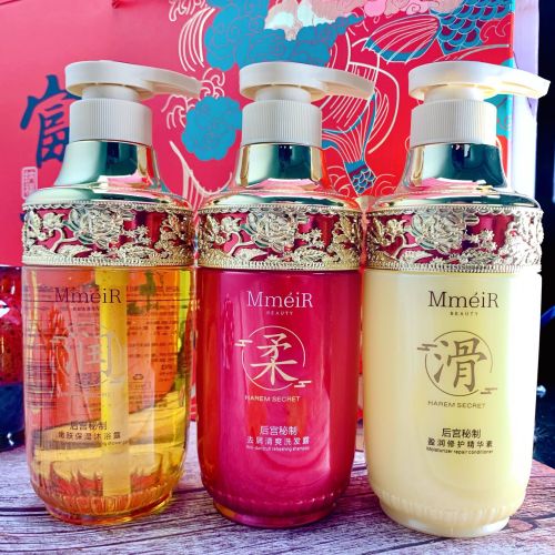 Famous Beauty Harem Skin Rejuvenation Moisturizing Shower Gel Factory Wholesale Fragrance Body Lotion 520Ml Shower Gel