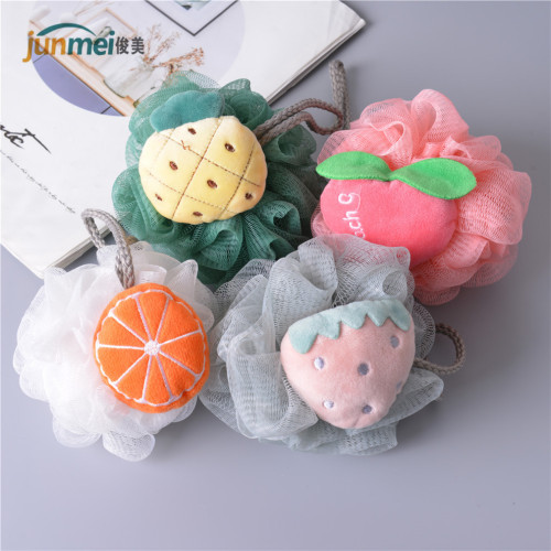 [Junmei] Large Shower Ball Mesh Sponge Cute Soft Adult and Children Bath Supplies Foaming Bath Ball Bath Flower
