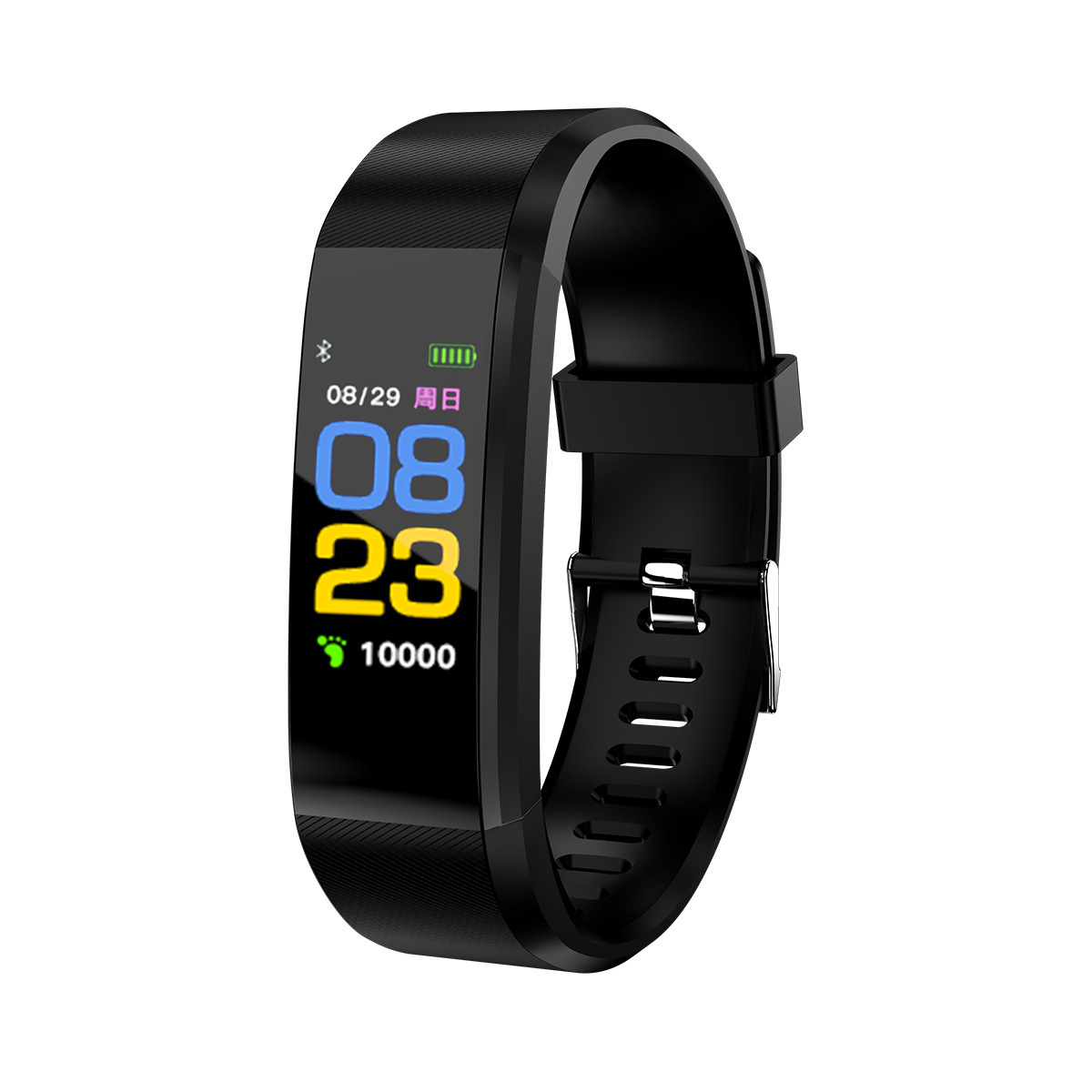 115plus Color Screen Smart Bracelet Blood Pressure Measurement Information Reminder Multifunctional 