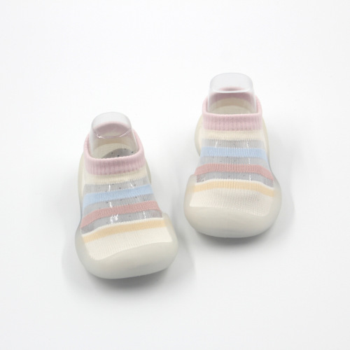 spring and summer new low-top ice silk socks shoes soft bottom non-slip anti-slip anti-slip baby floor board shoes toddler shoes one-piece delivery