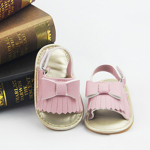 Summer Korean Fashion Pu Sandals Hot Sale Toddler Sandals Toddler Shoes for Baby Baby Soft Bottom Sandals