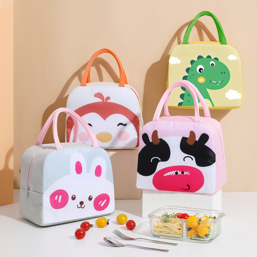 New Cartoon Insulated Bag Lunch Bag Ice Pack Lunch Box Handbag Lunch Bag