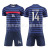 2021 New French Team Jersey No. 10 Mbape No. 19 Benzema Main Away Children's Football Uniforms Suit