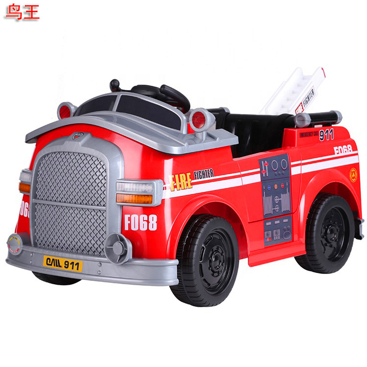 儿童电动车乘坐玩具车供儿童驾驶消防车儿童电汽车