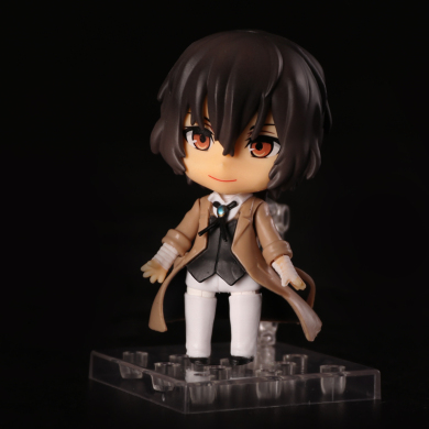 q版黏土人657# 换脸公仔 文豪野犬 太宰治 盒装手办模型