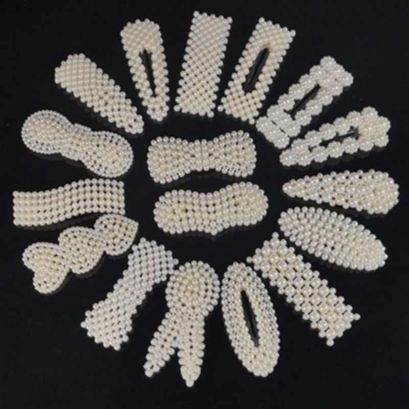 High-Profile Figure Pearl Barrettes Female Korean Headdress ...