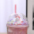Plastic Sippy Cup Unicorn Ice Cup Ins Internet Celebrity Gift Cup Custom Logo Double-Layer Cup Stock