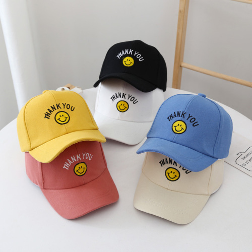 manufacturer children hat popular baseball cap pure cotton embroidery sun hat adjustable outdoor uv-proof sports cap
