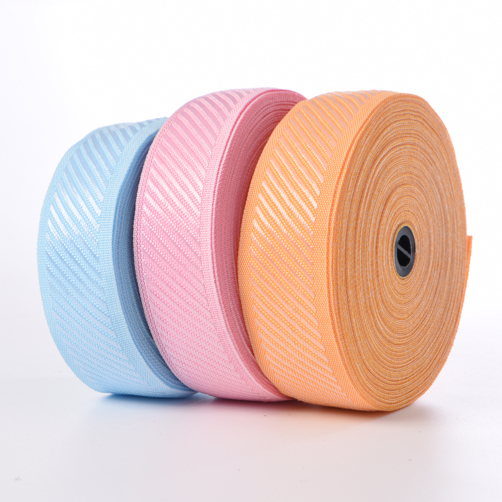 厂家定制床垫包边带涤纶提花织带床垫辅料包边带批发