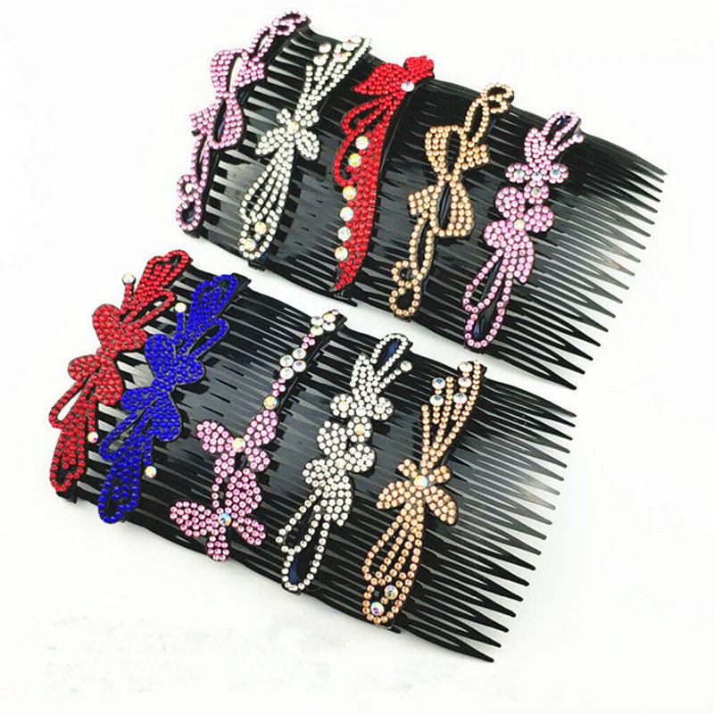 Factory Direct Sales All-Match Plum Blossom Rhinestone Hair ...