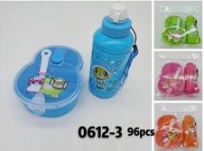 Baby watet cop lunch box set picnic supplies