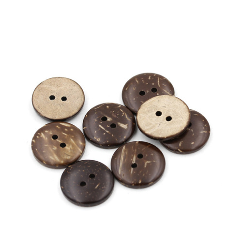 Factory Direct Supply Coat Button Wood Women‘s Shirt Button Windbreaker Children‘s Hand Button Coconut Shell Button Spot