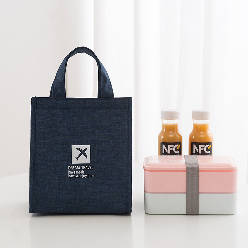 Lunch Portable Lunch bag Simple Fashion All-Match Ice Pack W...