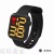 2021 New E-Commerce Square Couple Watch Y1 Male and Female Students Sports Waterproof Apple LED Electronic Watch