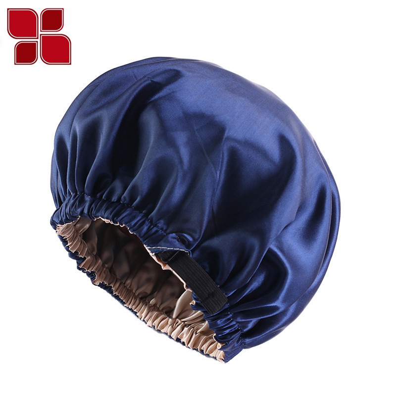 Satin Nightcap Invisible Flat Adjustable Buckle Artificial S...
