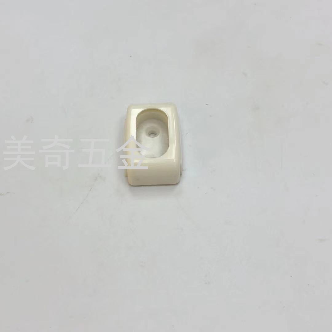 家具配件塑料椭圆衣通座衣管托法兰座挂衣杆衣柜衣橱衣托五金管托
