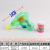 Children's Toy Transparent Space with Light Bubble Gun Cute Bubble Machine New Novel Luminous Toy F41557