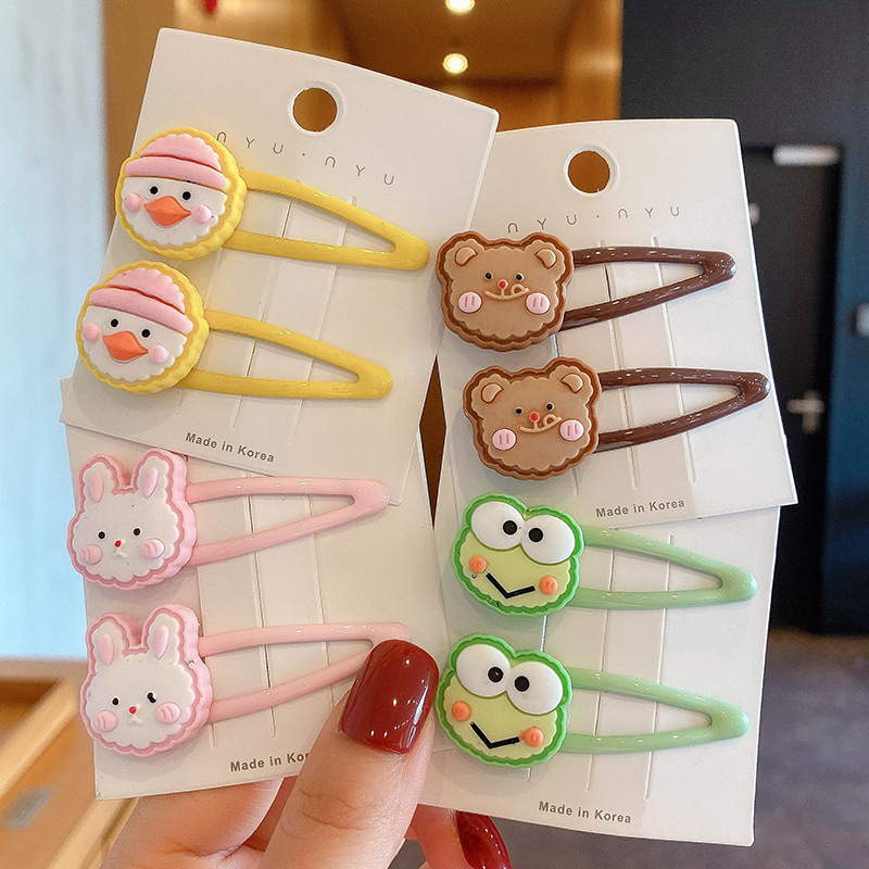 New BB Clip Cute Childlike Cartoon One-Pair Package Children...
