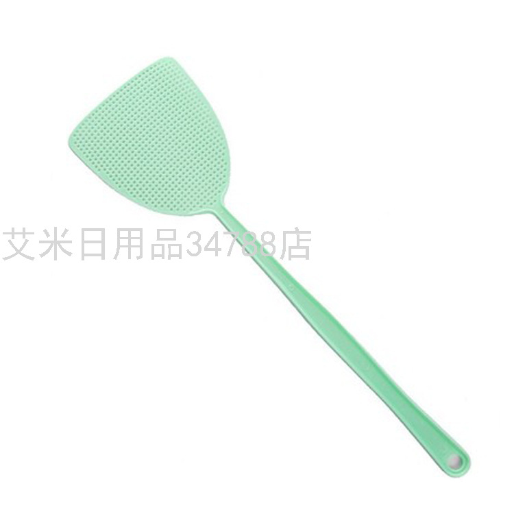 Creative Furnishings Plastic Fly Swatter Mosquito Swatter Mesh with Long Handle Manual Fly Killing a