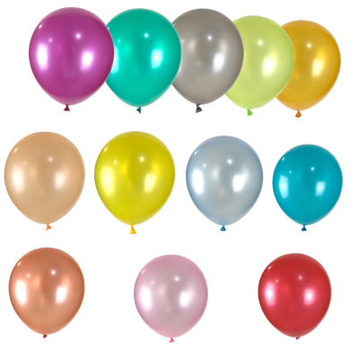 Pearl Series Balloon 2.8G 12-Inch Thickened Pearl Balloon Latex Ball Balloon Chain Set Latex Ball