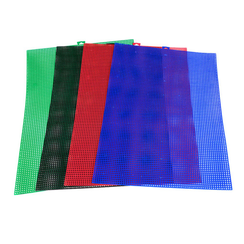 plastic diy embroidery net plastic mesh cross stitch non-finished hand-woven without thread